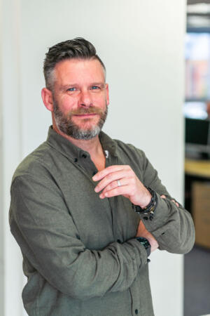 Mark at Data HQ