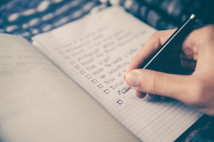 Notebook With List