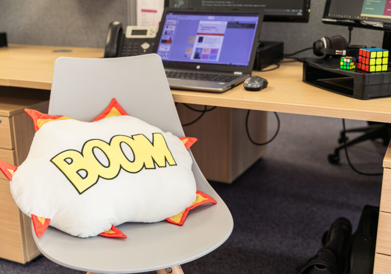Data HQ boom pillow