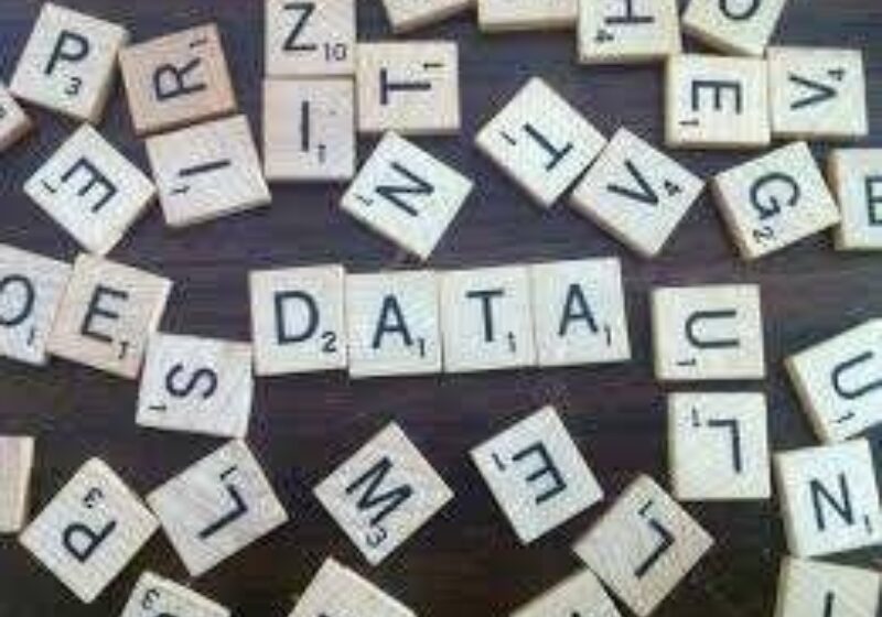 Scrabble pieces