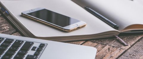 Phone, notebook and laptop