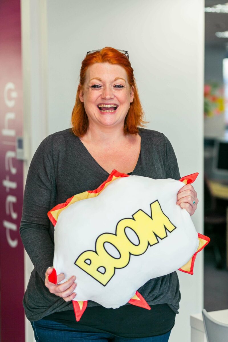 Bec at Data HQ
