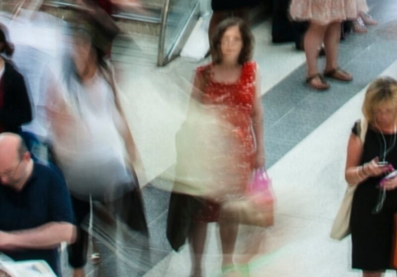 People walking