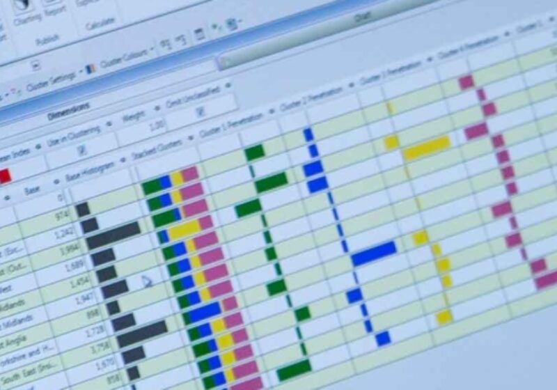Segmentation Screen on laptop