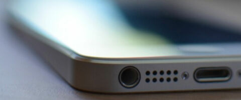 Mobile phone close up